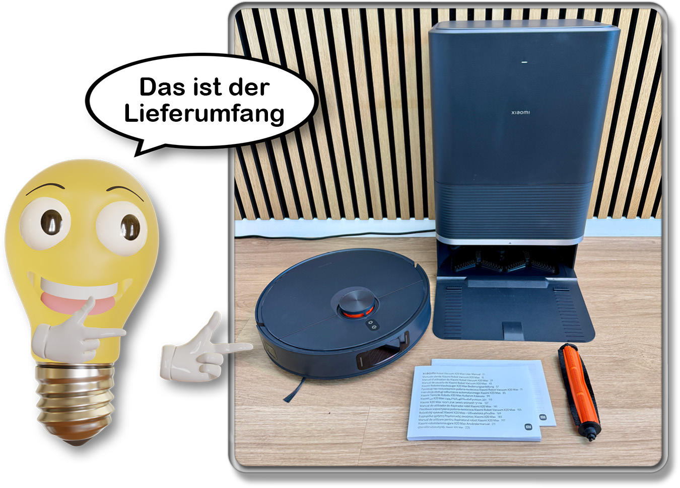 Das ist der Lieferumfang des Xiaomi X20 Max