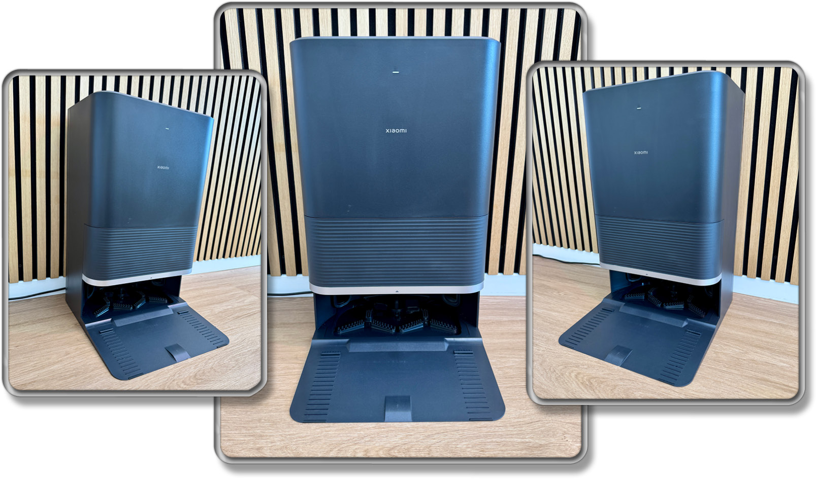 Das ist die Reinigungsstation des Xiaomi X20 Max