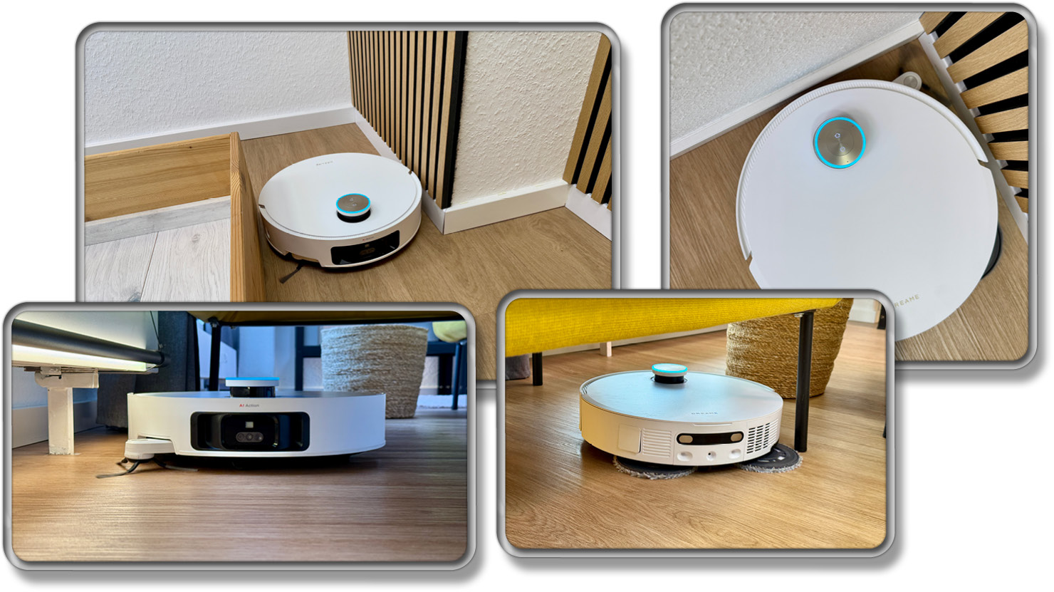 Der Saugroboter braucht verhältnismäßig lang für die Reinigungsaufgabe