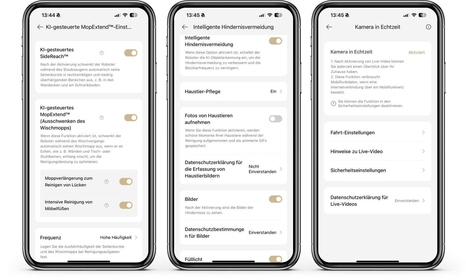Dreame X50 Ultra Complete - App - KI & Kamera