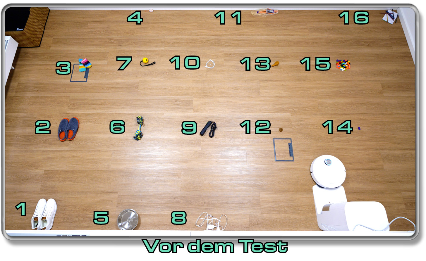 So sieht der Test für die Obstacle Avoidance aus