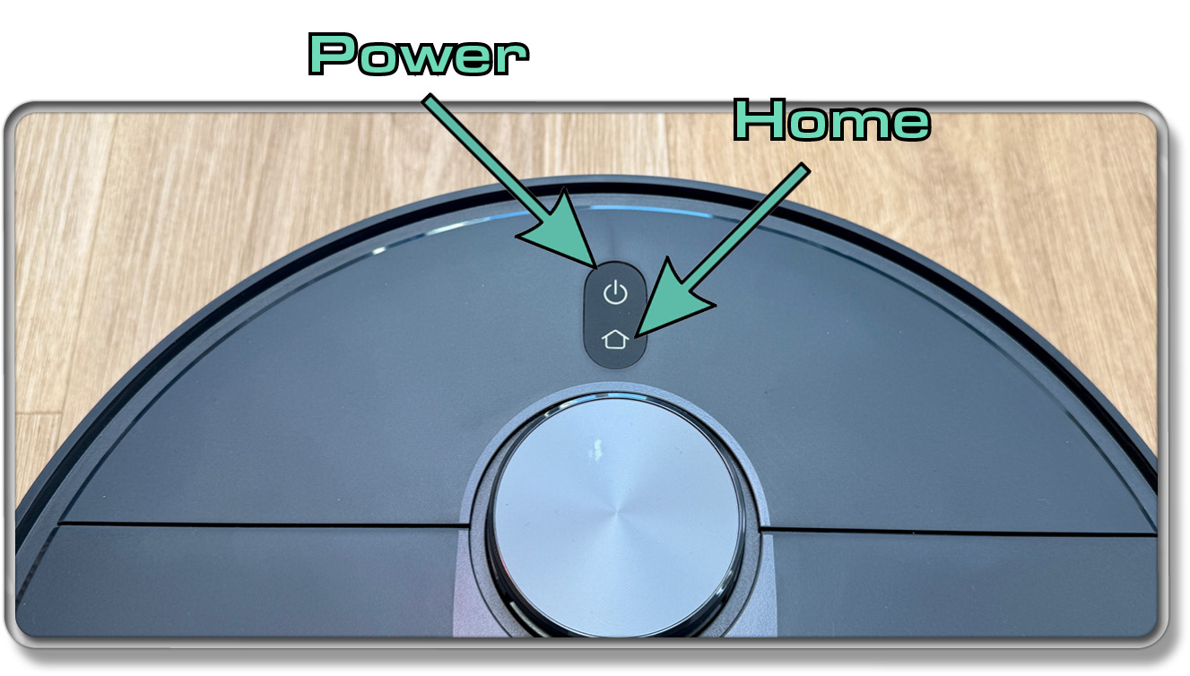 Über diese zwei Tasten wird der Xiaomi X20 Max manuell bedient
