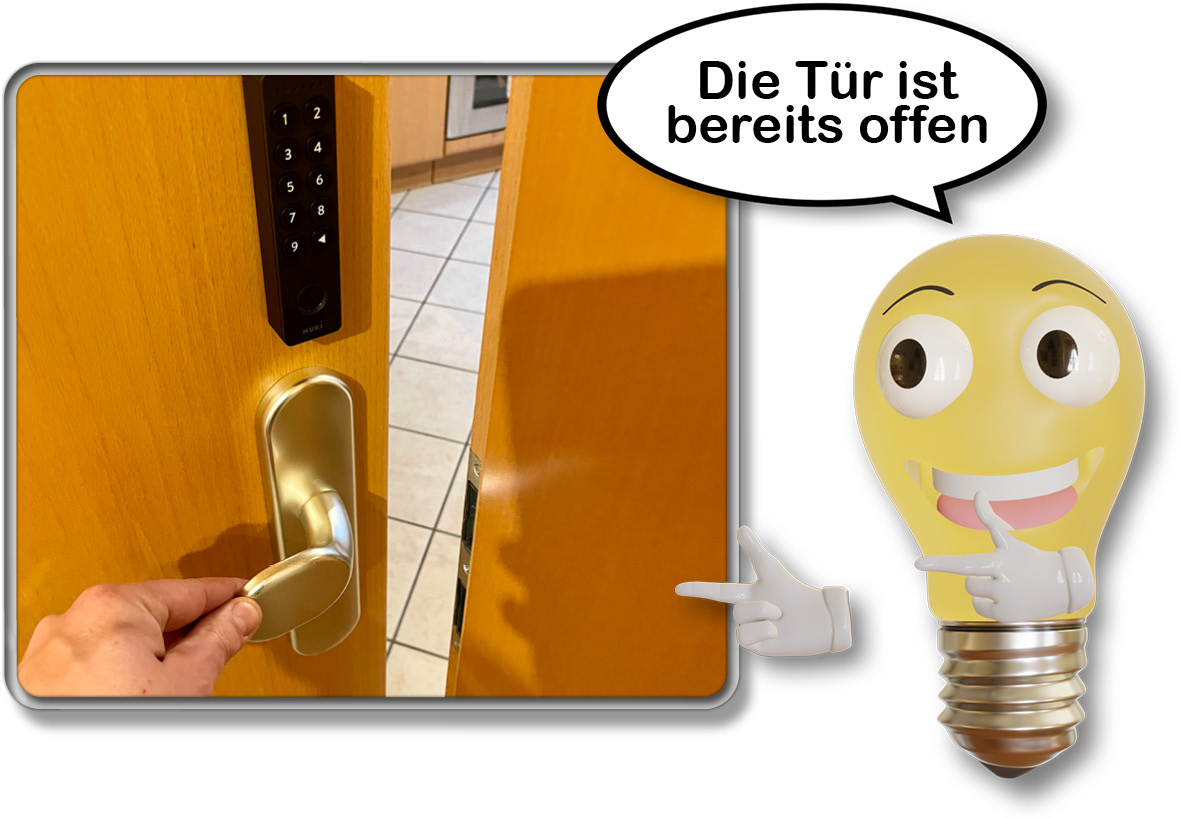 Auto Unlock funktioniert meist gut, hat aber seine Schwächen