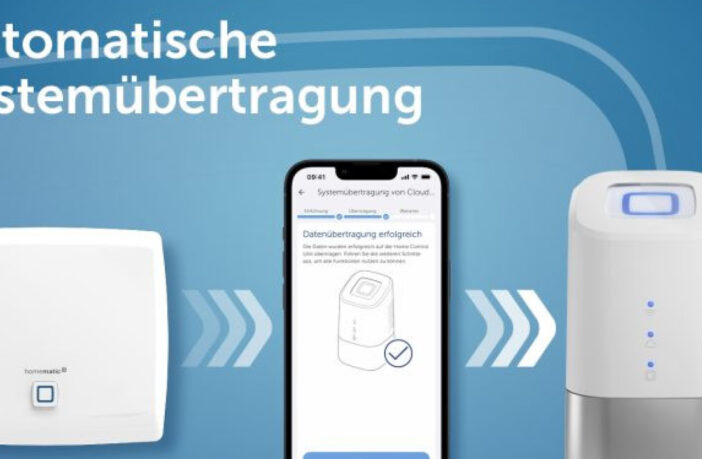 Automatische Systemübertragung Homematic IP