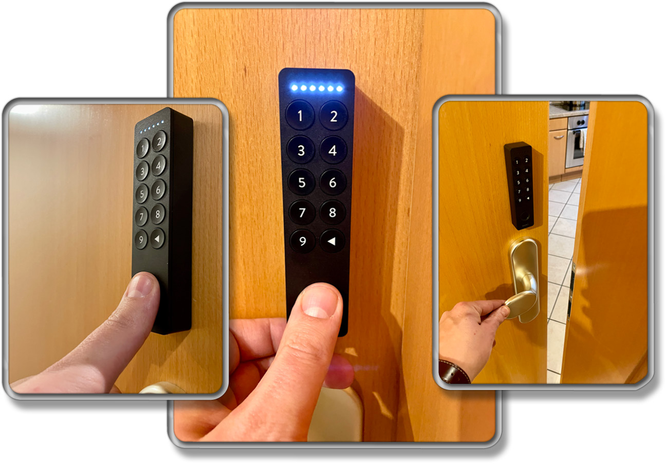 Das Nuki Keypad hat wunderbar mit dem Nuki Ultra zusammengearbeitet