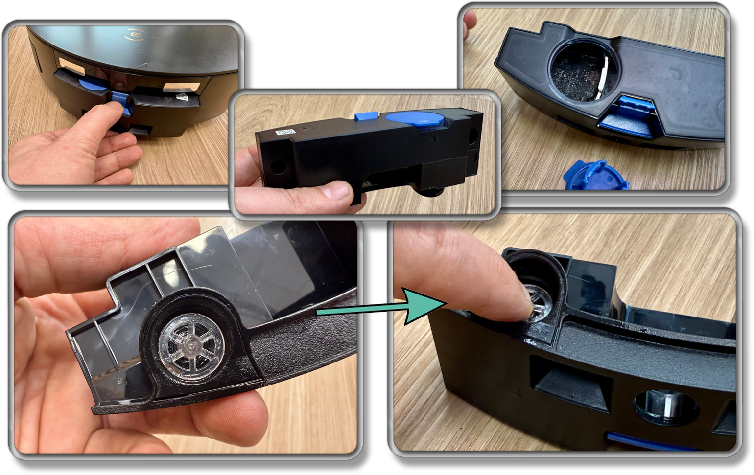 Das ist der Abwassertank des ECOVACS DEEBOT X8 PRO OMNI