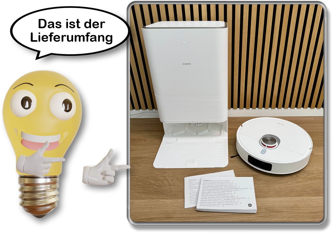 Das ist der Lieferumfang des Xiaomi X20 Pro