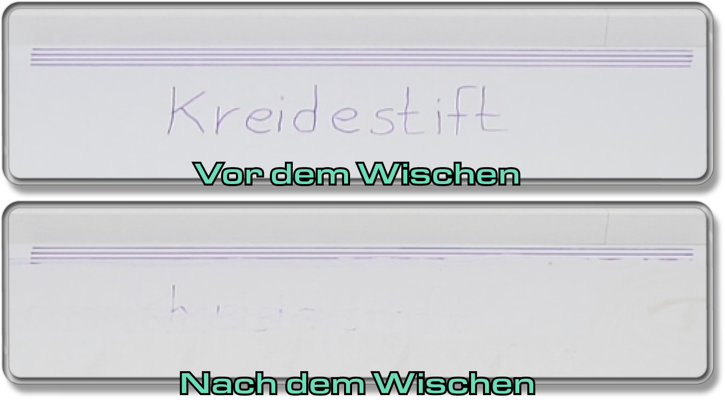 Das randnahe Reinigen hätte jedoch besser ausfallen können