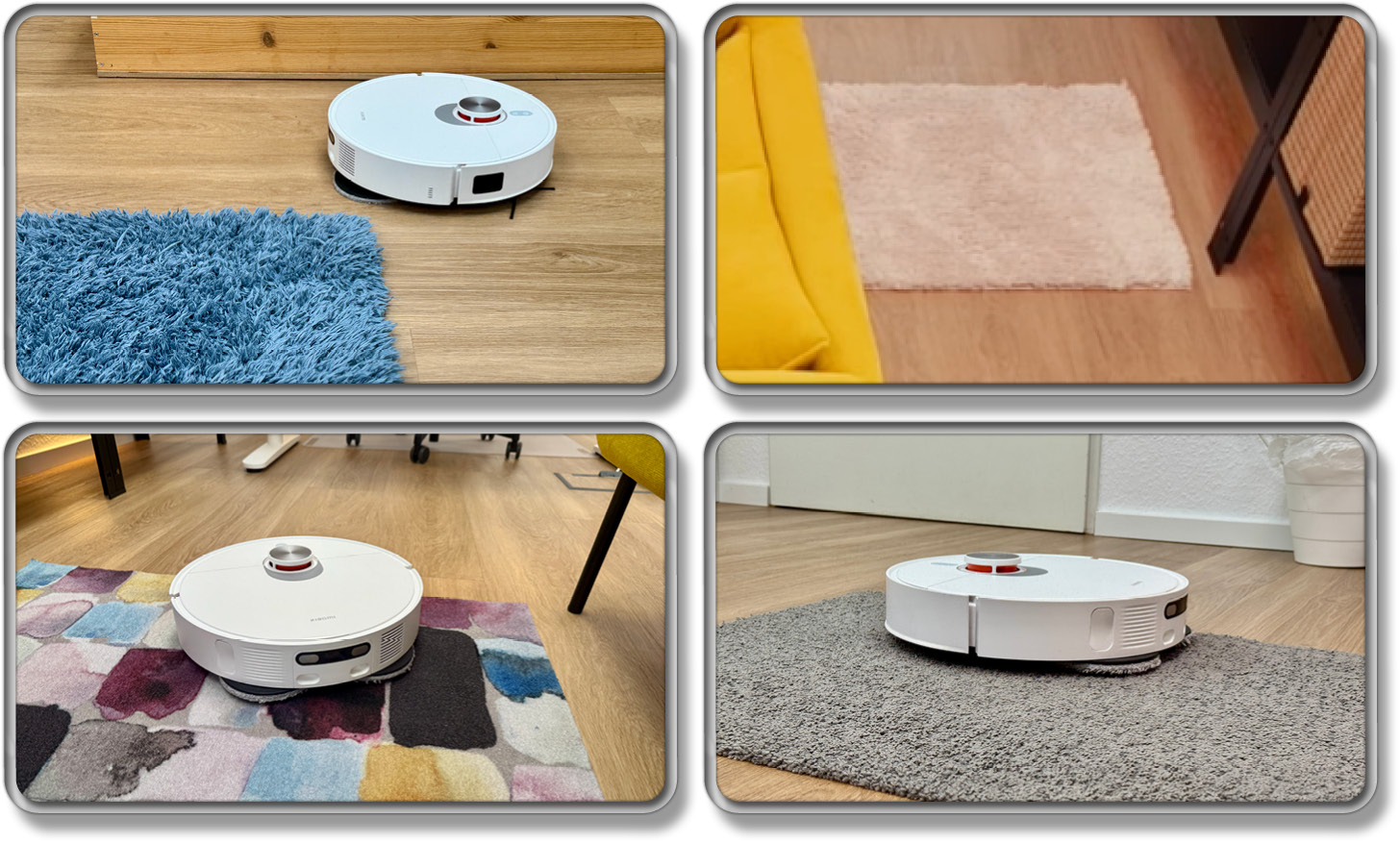 Der blaue und rosane Teppich wurden vom Xiaomi X20 Pro ausgelassen