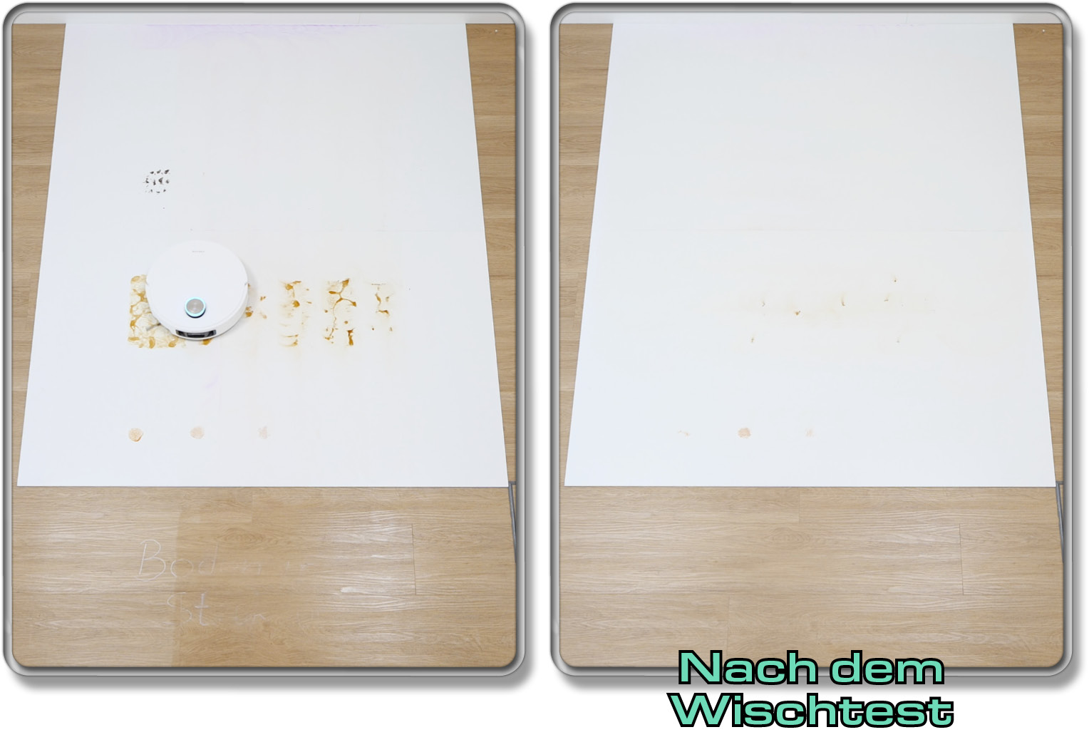 Die Fleckenentfernung hat der Dream L50 Pro Ultra im Griff