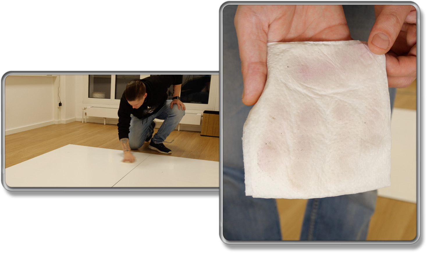 Die Schmutzaufnahme hat beim ECOVACS DEEBOT X8 PRO OMNI hervorragend funktioniert