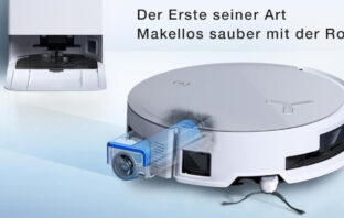 ECOVACS DEEBOT X8 OMNI in Weiß