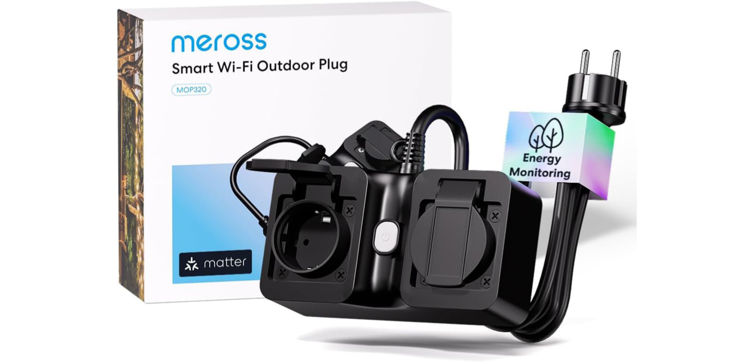 Meross Outdoor Doppelsteckdose