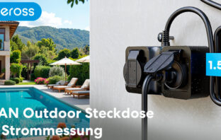 Meross Outdoor Doppelsteckdose