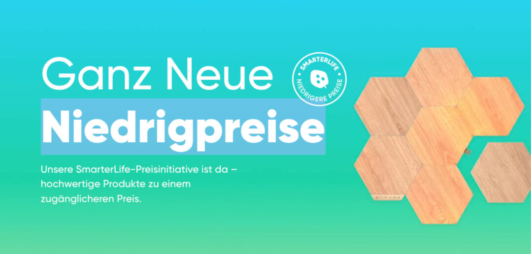 Nanoleaf reduziert die Preise