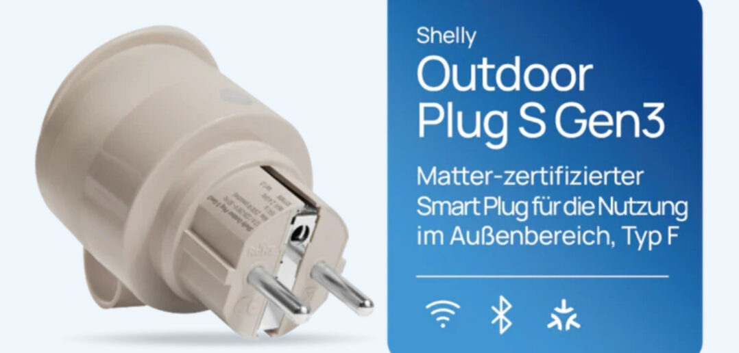 Shelly Outdoor Plug S Gen 3