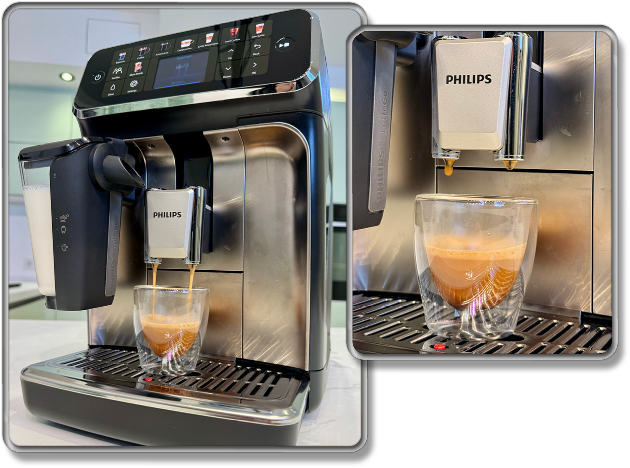 So schmeckt der Espresso aus der Philips Series 5500