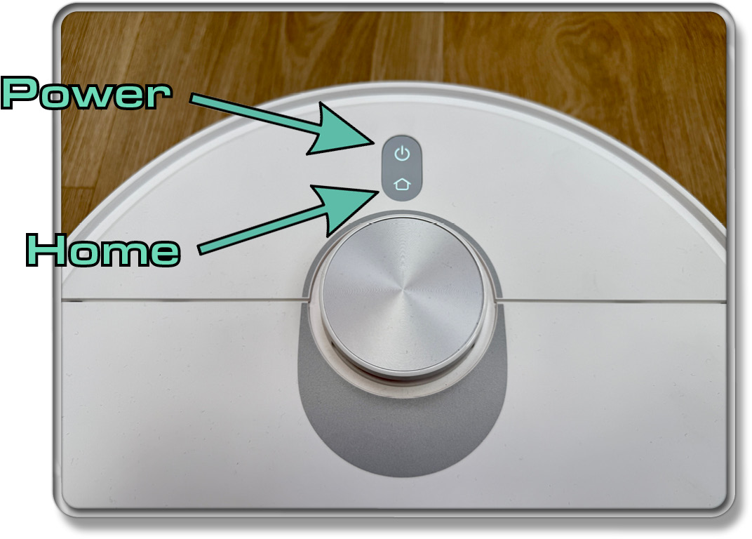 Über diese Tasten wird der Xiaomi X20 Pro gesteuert