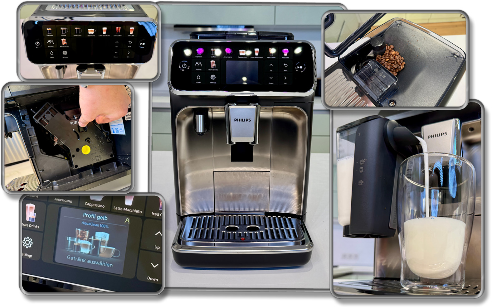 Wir haben den Philips Series 5500 Kaffeevollautomaten getestet