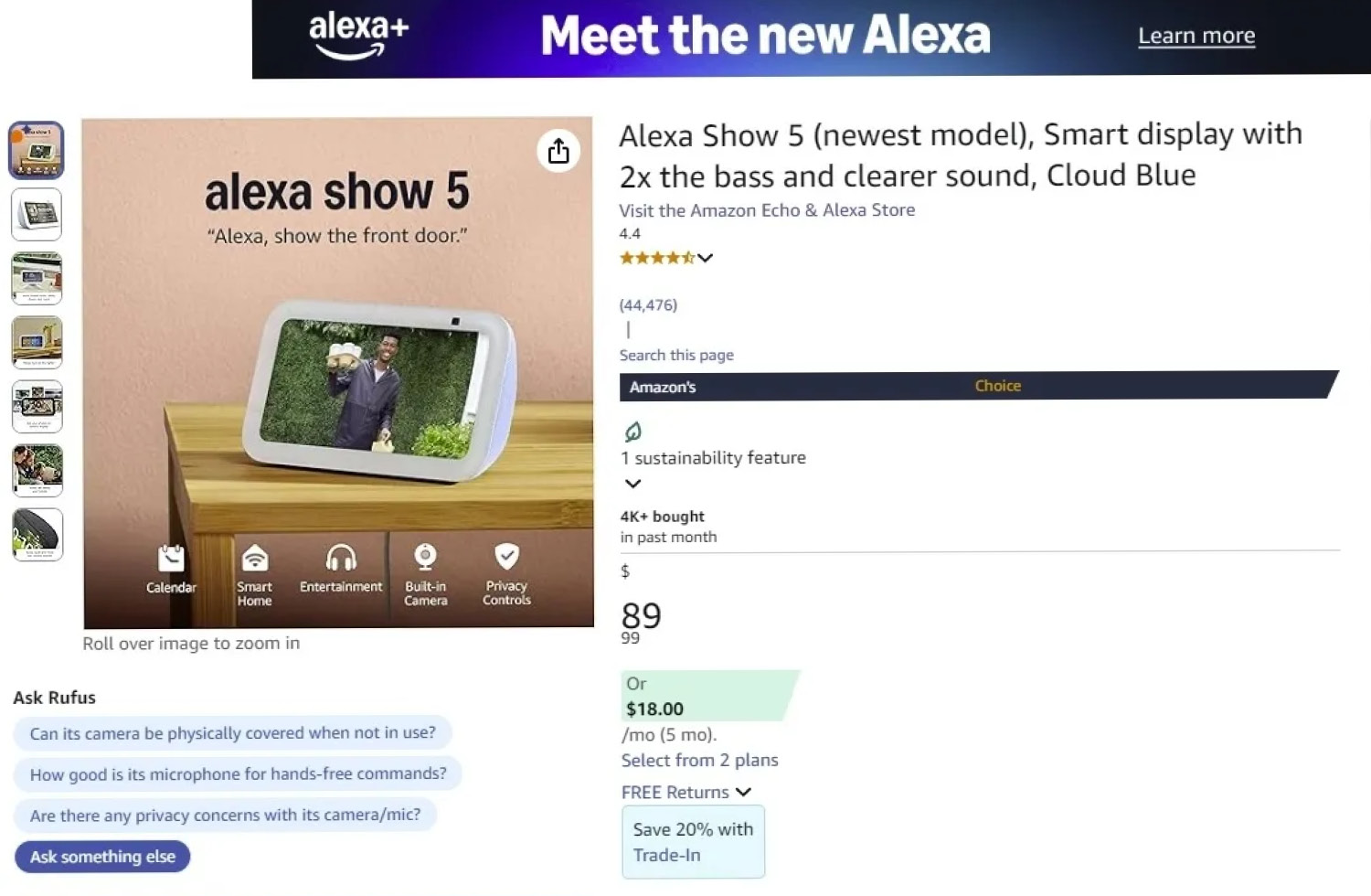 Alexa Show 5