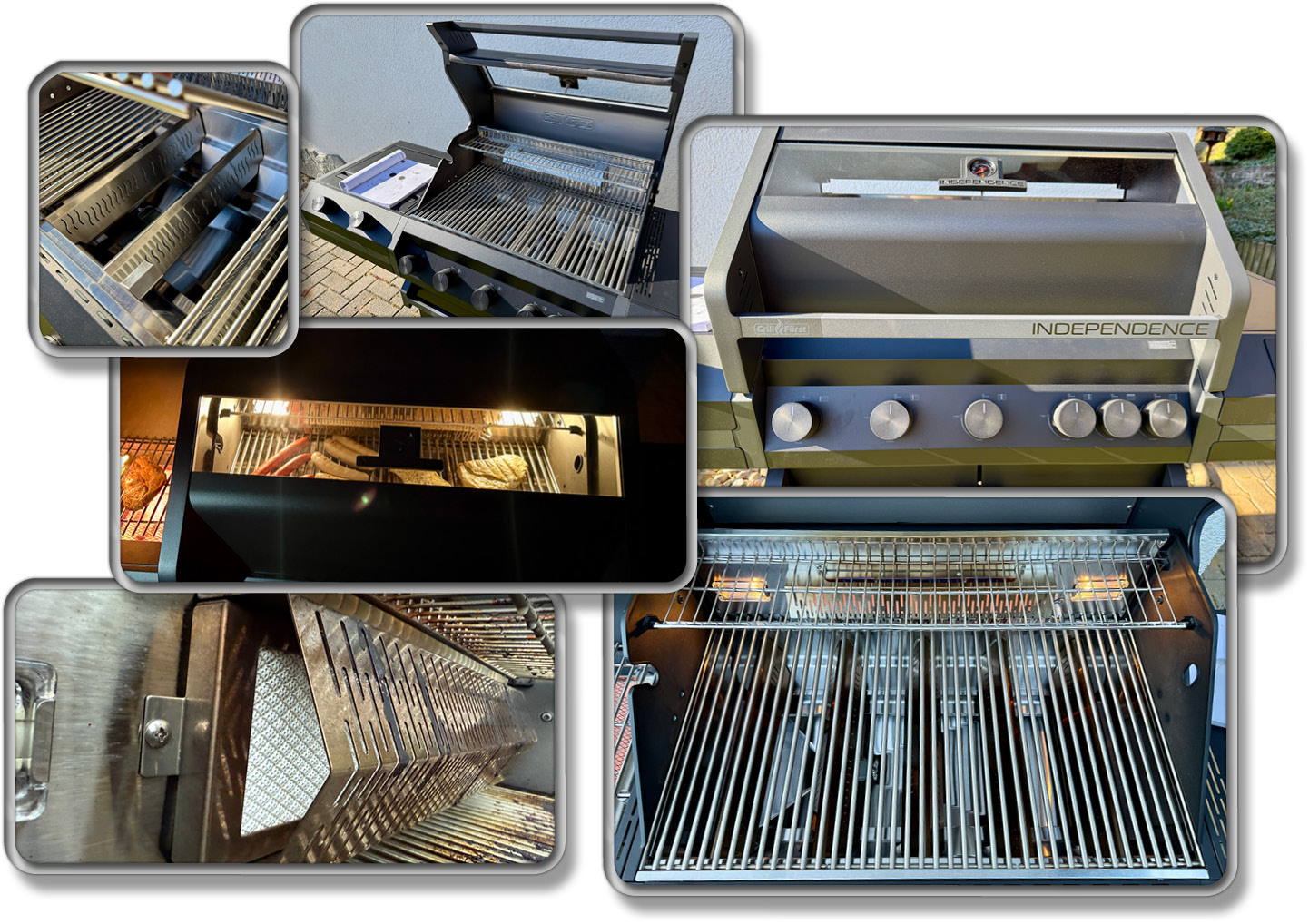 Das ist der Hauptbrenner des Grillfürst Independence