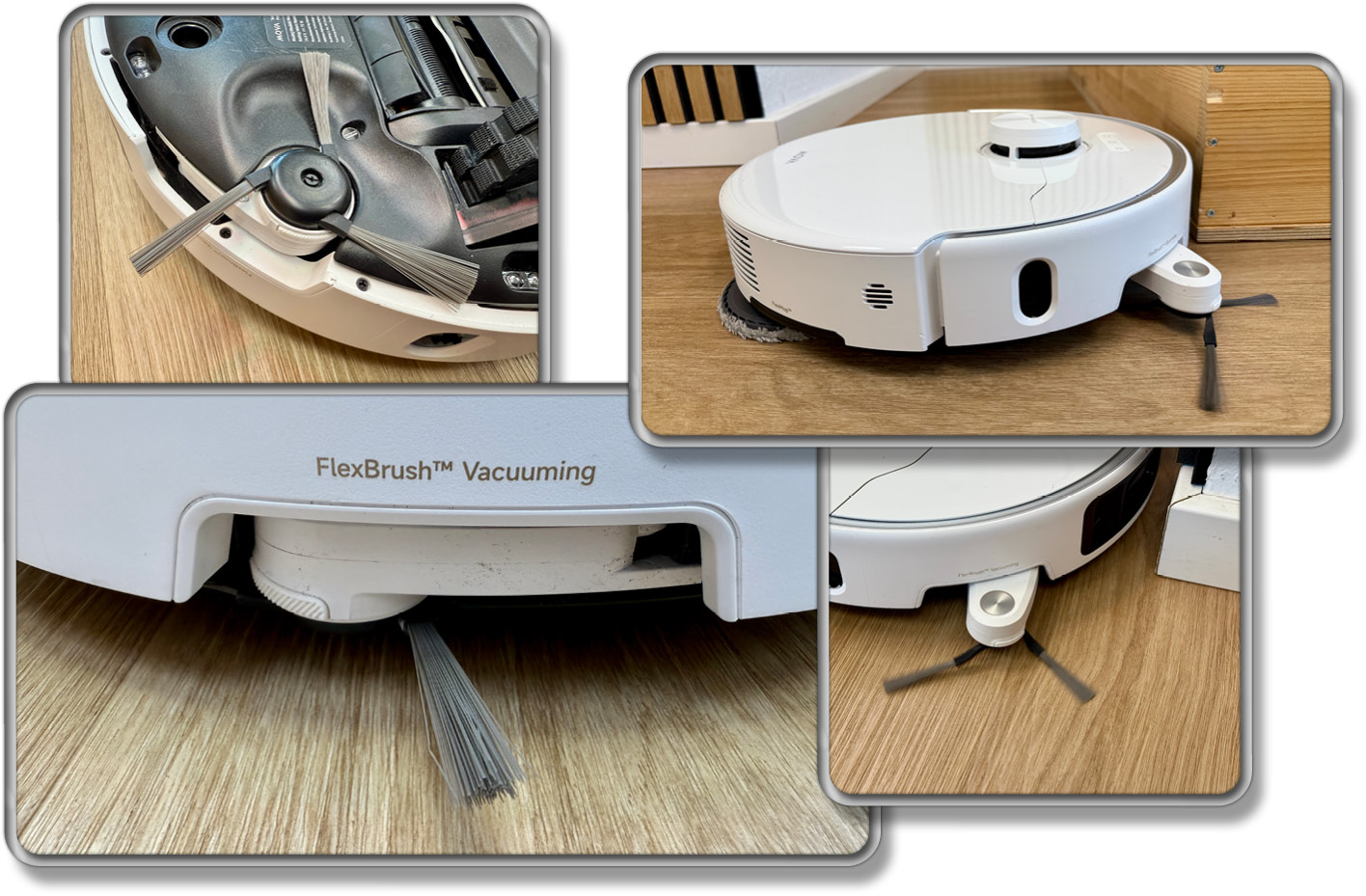 Das ist die spezielle Seitenbürste des Mova P50 Pro Ultra