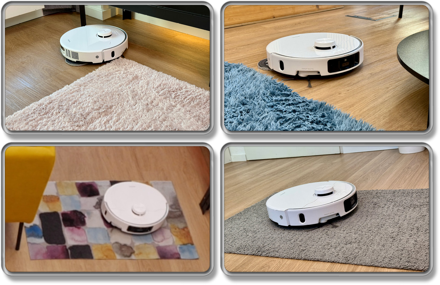 Die Navigation auf Teppichboden verlief nicht ohne Probleme