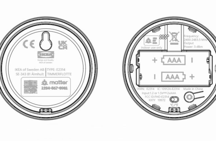 IKEA Matter over Thread Sensor FCC