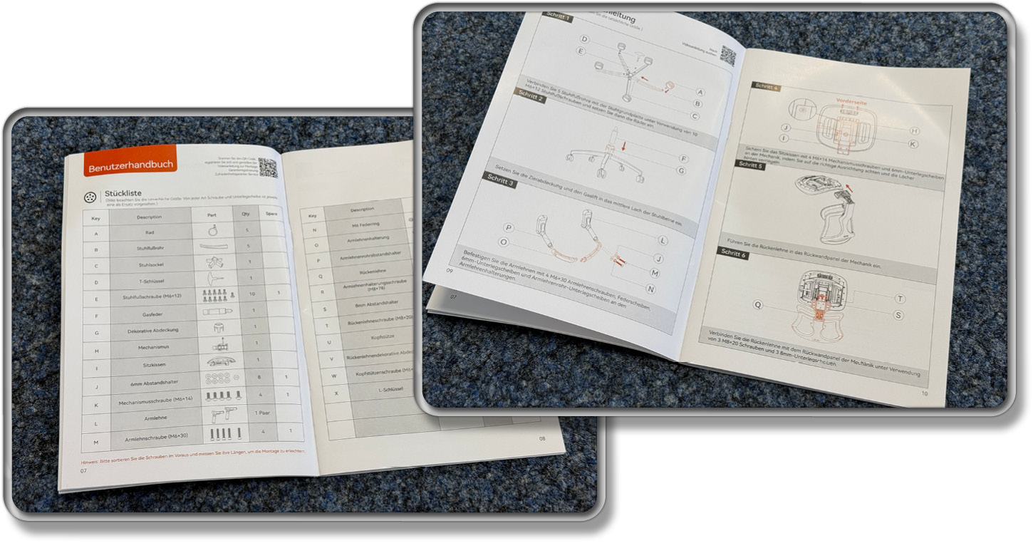 Ich zeige euch, wie leicht die Montage des Sihoo Doro C300 vonstatten geht