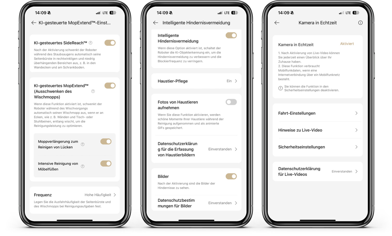 Mova P50 Pro Ultra - App - KI & Kamera