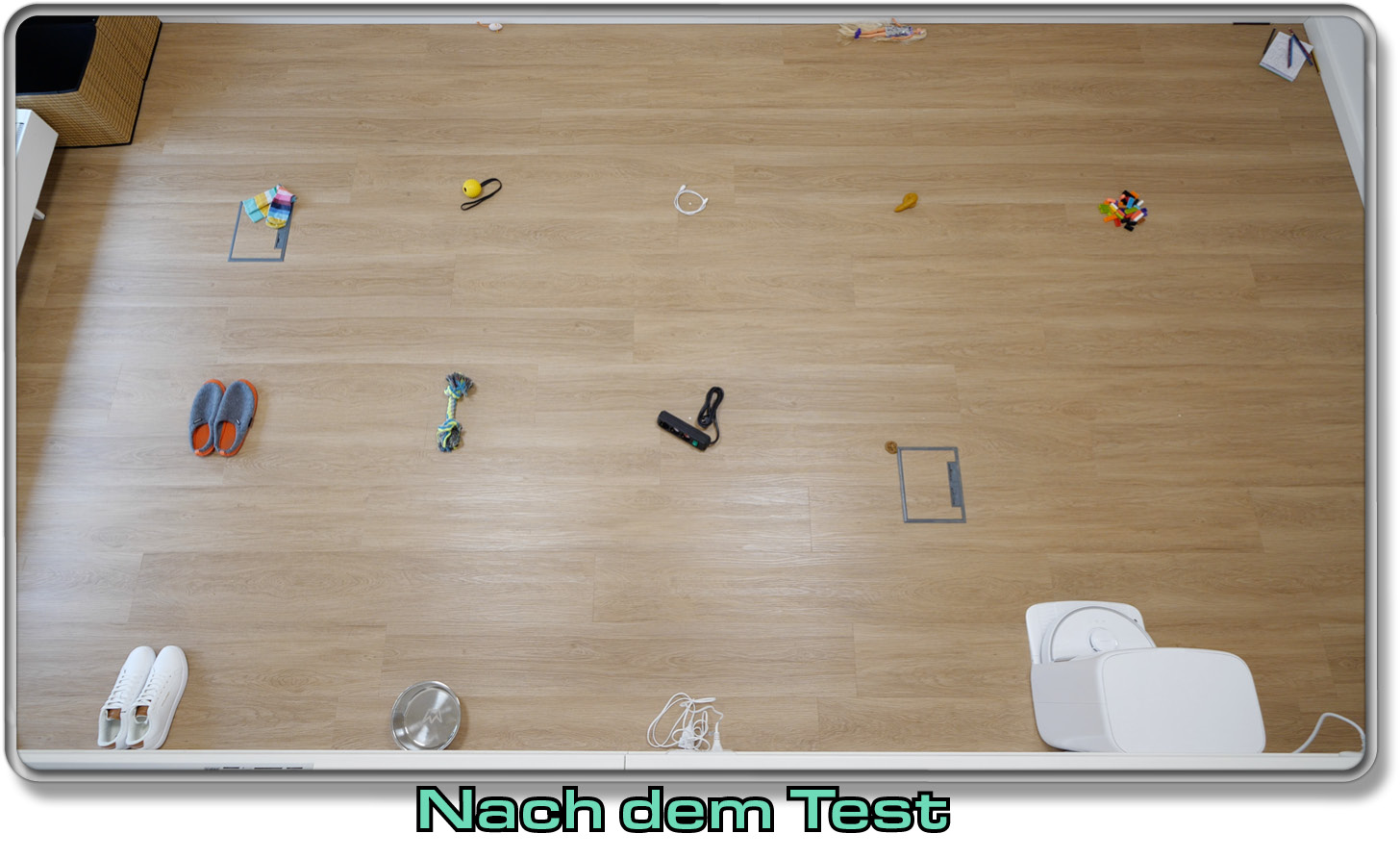 Nach dem Test der Hinderniserkennung