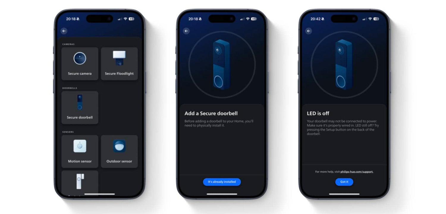 Philips Hue Secure Video-Türklingel
