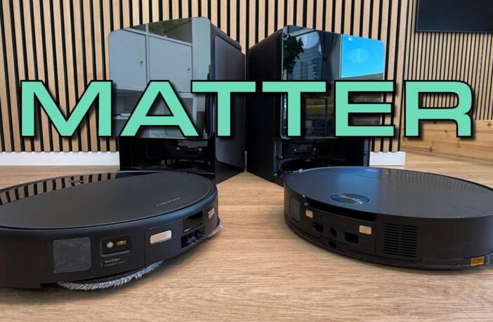 Saugroboter mit Matter