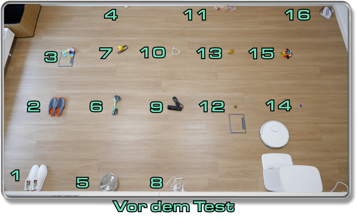 Vor dem Test der Obstacle Avoidance mit dem Mova P50 Pro Ultra