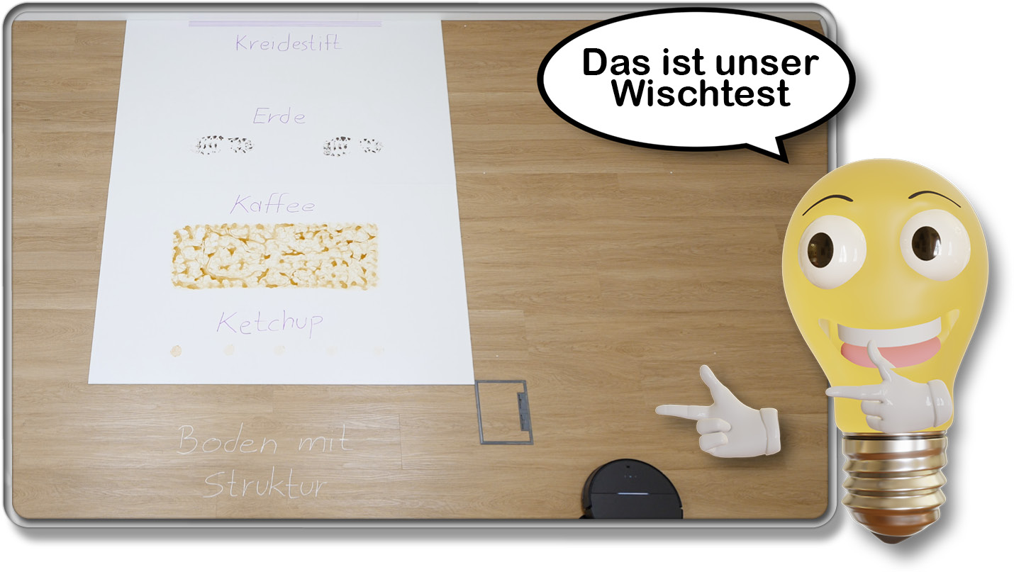 Wir haben uns die Wischfunktion des Robrock Saros 10 angeschaut