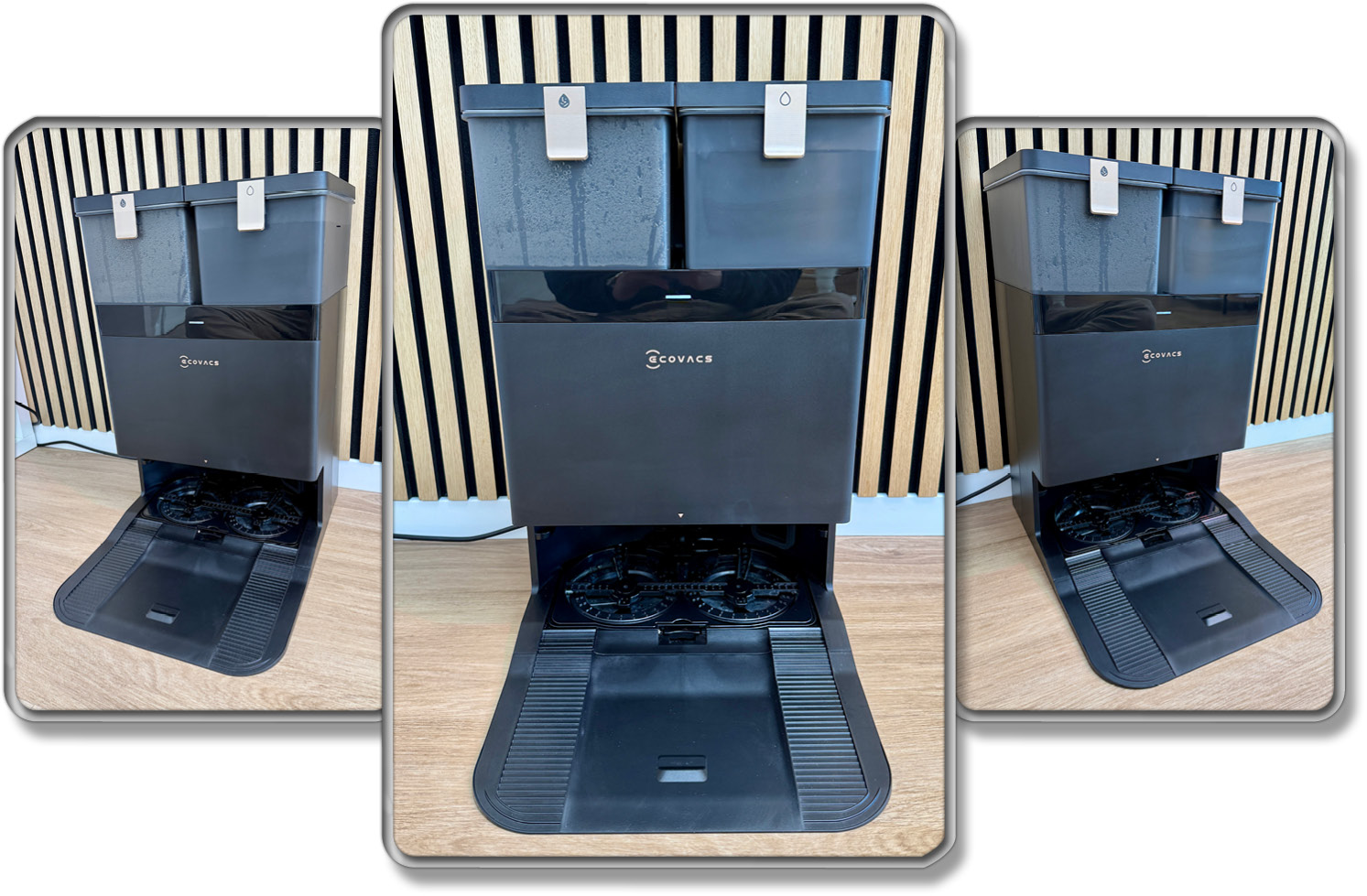 Das ist die Reinigungsstation des ECOVACS DEEBOT T50 MAX PRO OMNI