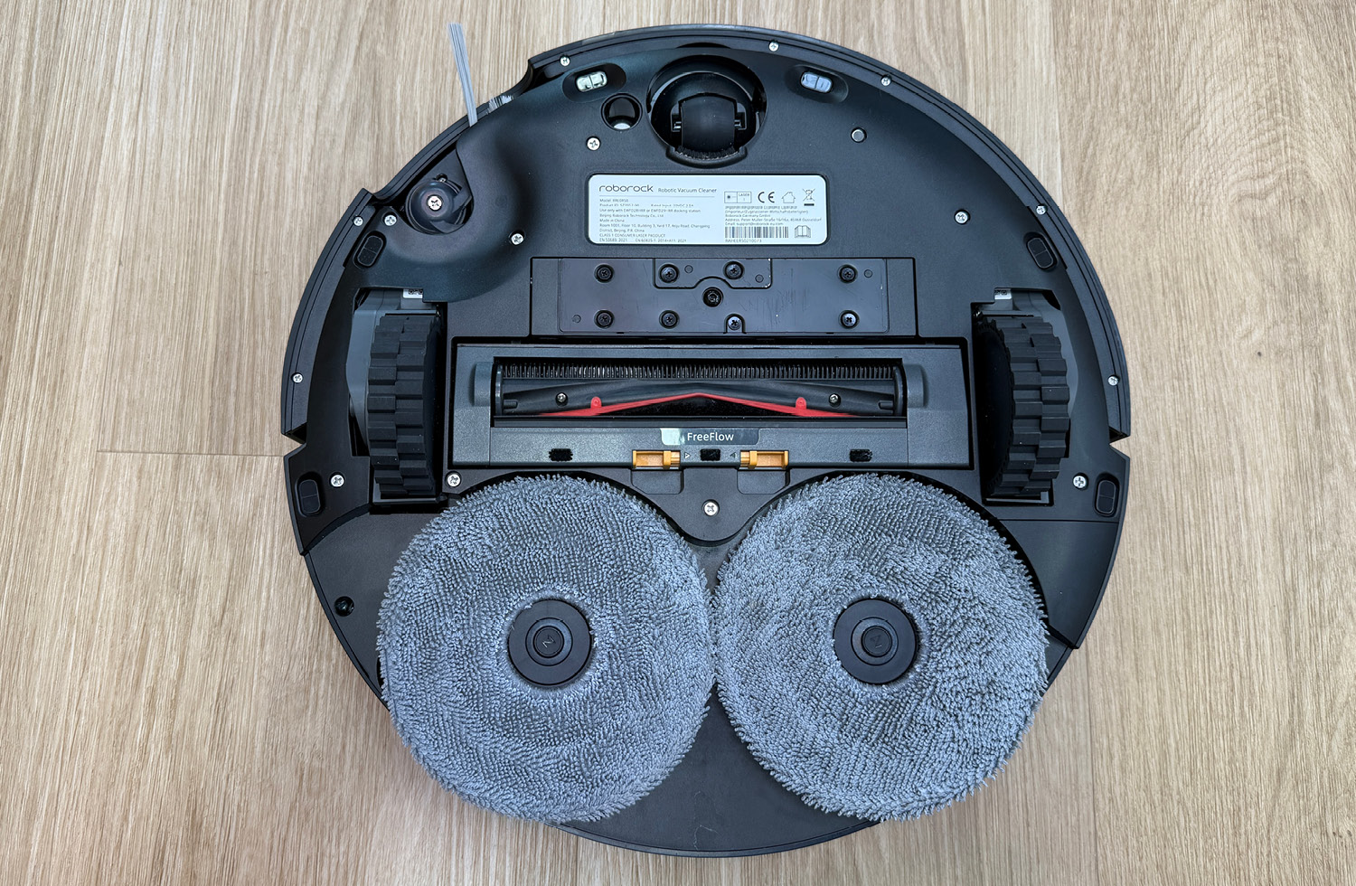 Das ist die Unterseite des Roborock Saros Z70