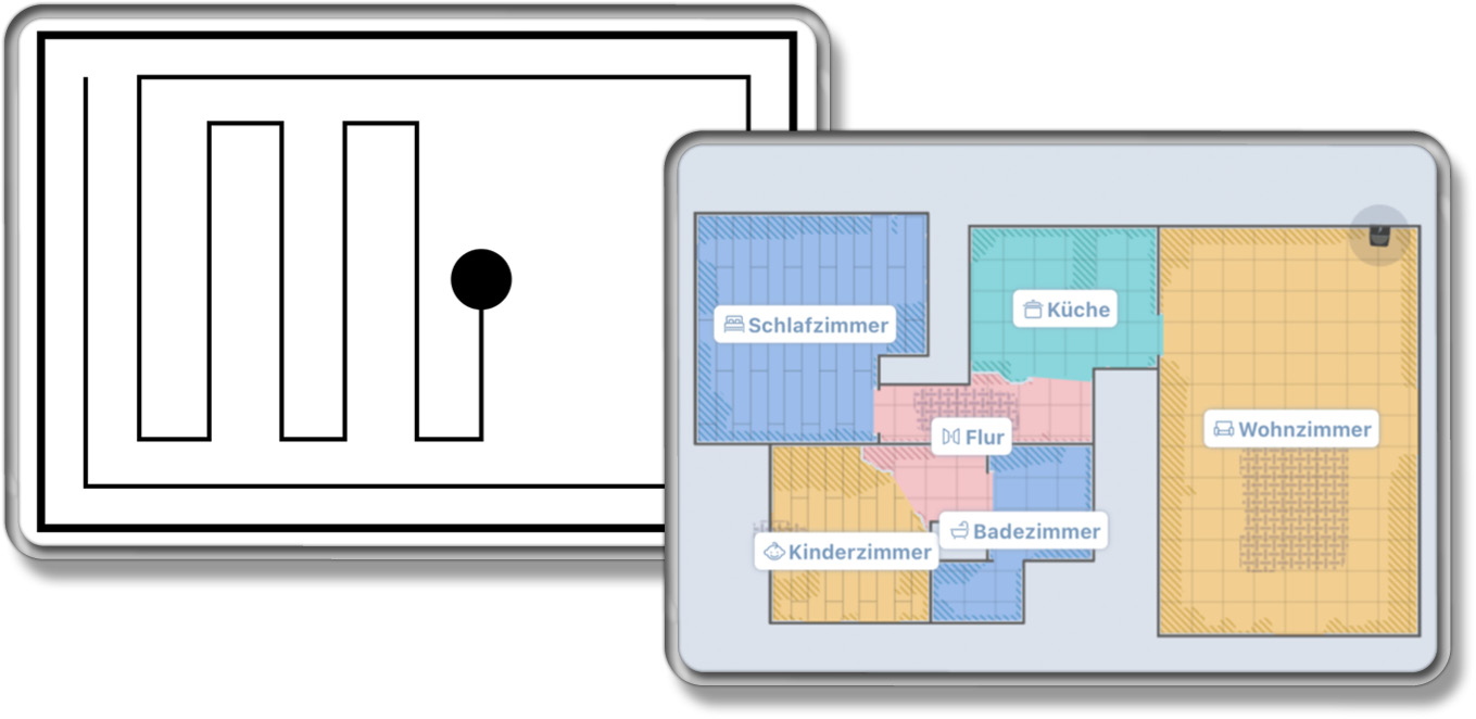 Der ECOVACS DEEBOT T50 MAX PRO ULTRA findet sich gut zurecht
