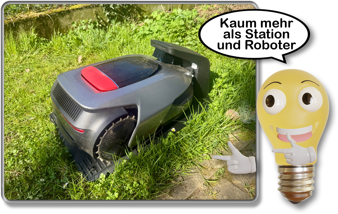 Der Lieferumfang des Dreame A2 besteht aus kaum mehr als der Station und des Roboters selbst