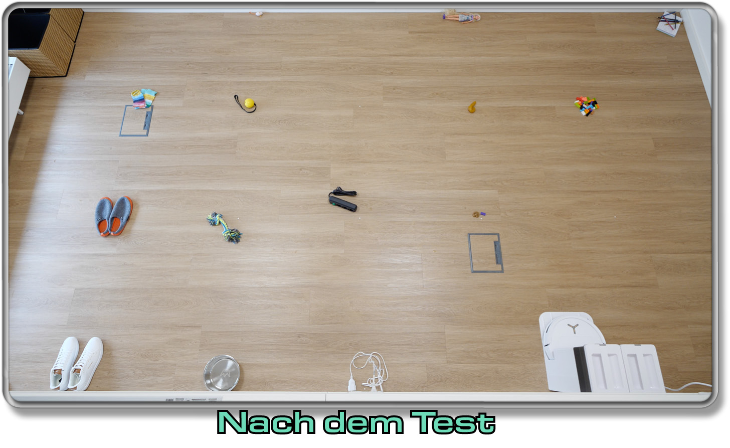 Der Obstacle Avoidance-Test nach dem Reinigen