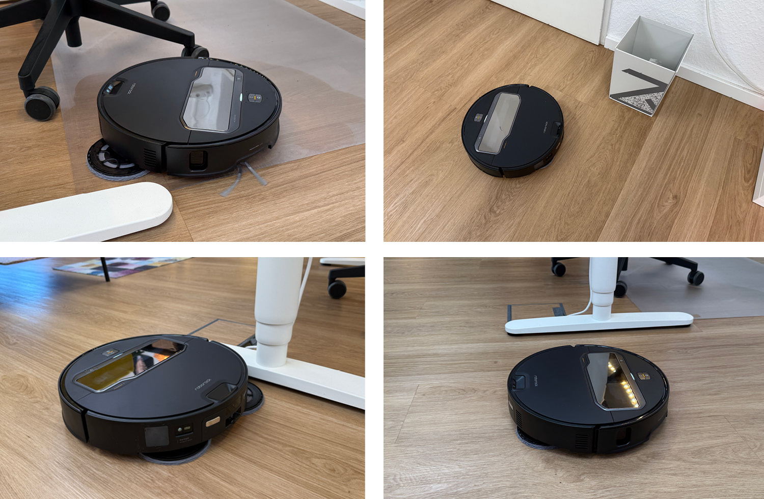 Der Roborock Saros Z70 navigiert intelligent in geraden Bahnen