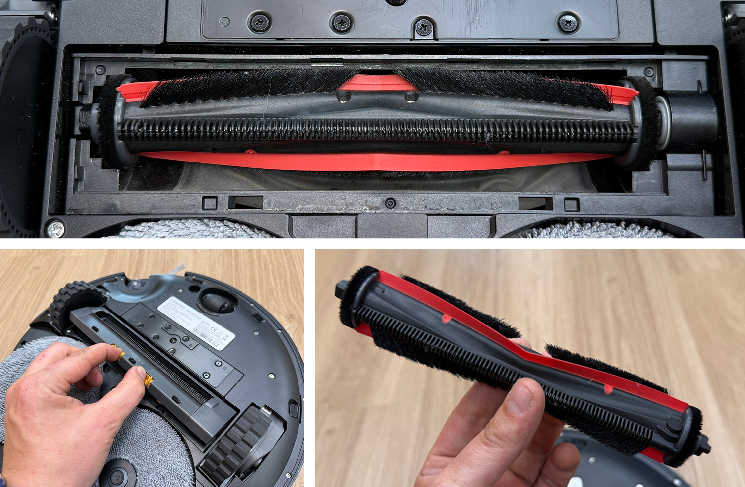 Die neue Bodenbürste besitzt eine Haarschneidefunktion