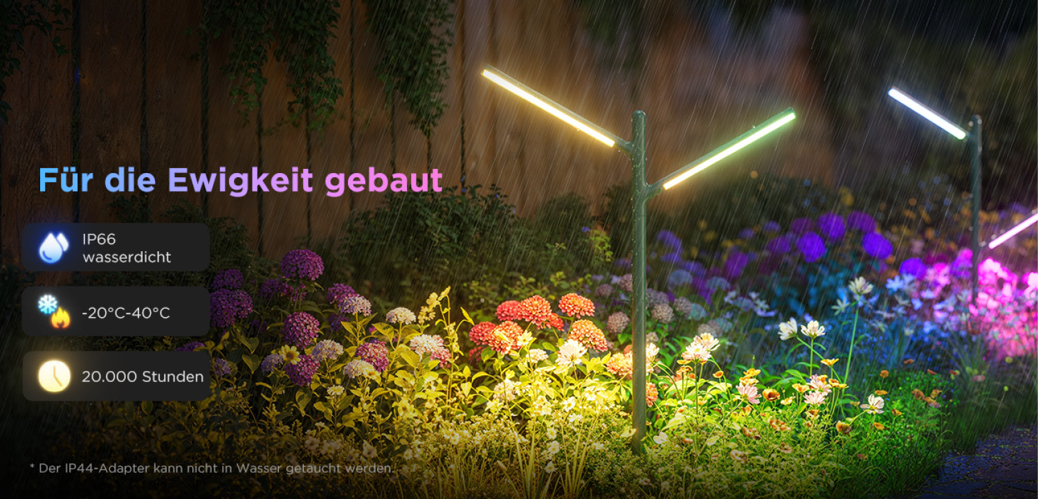 Govee Outdoor LED Gartenbeleuchtung
