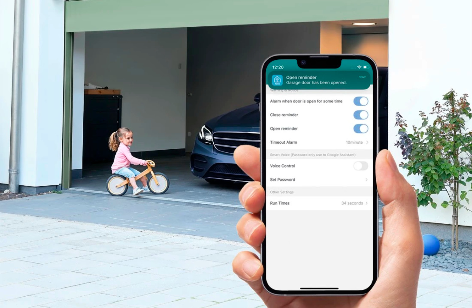 Hama smarter Garagentor-Öffner 