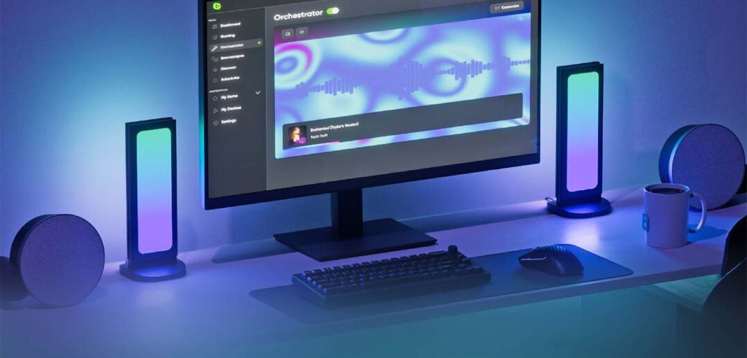 Nanoleaf Pegboard Desk Dock