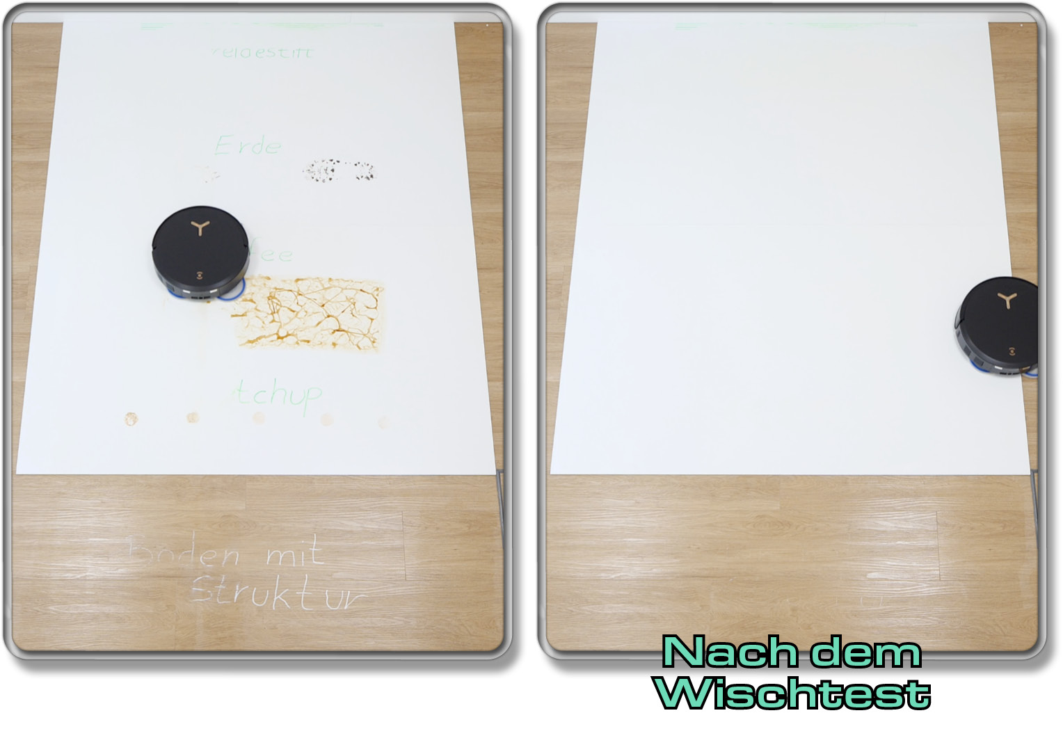 So gut hat der ECOVACS DEEBOT T50 MAX PRO OMNI tatsächlich gewischt