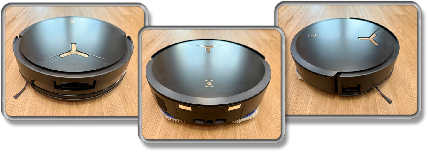So sieht der ECOVACS DEEBOT T50 MAX PRO OMNI von allen Seiten aus