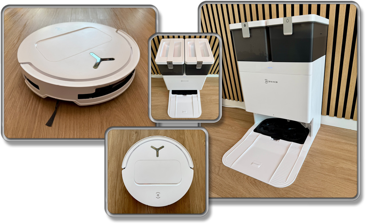 So sieht der flache ECOVACS DEEBOT T50 OMNI aus