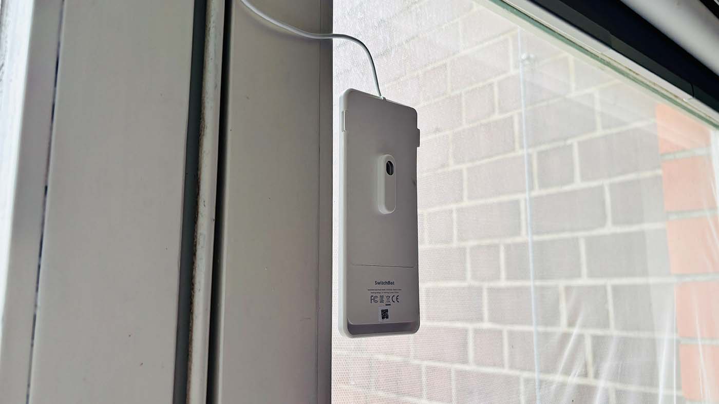 SwitchBot Roller Shades Solarpanel