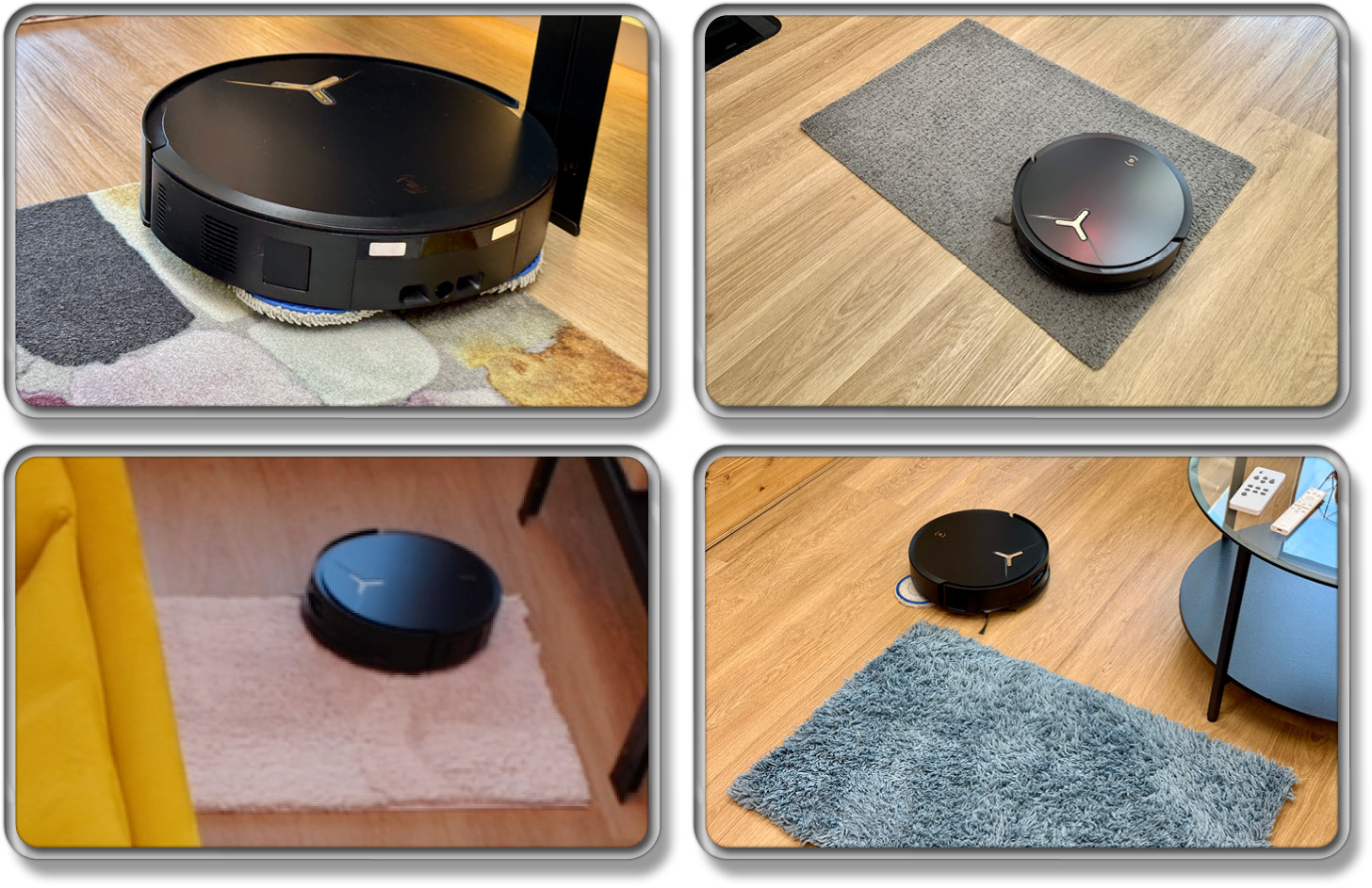 Teppichboden saugt der ECOVACS DEEBOT T50 MAX PRO OMNI recht zuverlässig